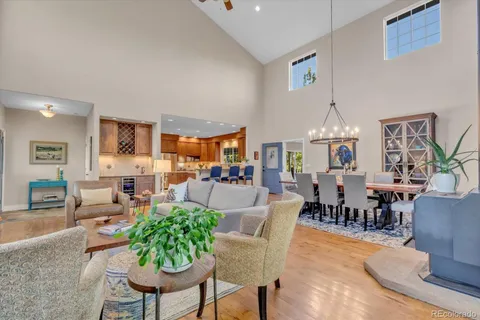 a kitchen with stainless steel appliances kitchen island granite countertop a sink and cabinets