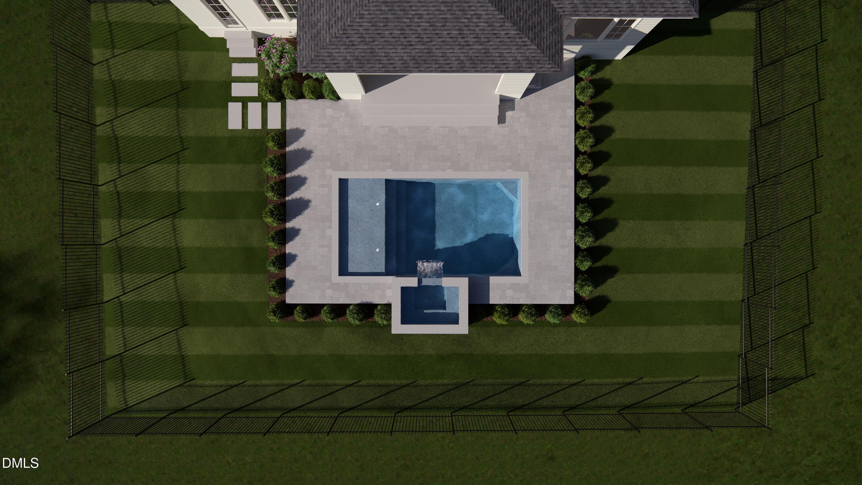 7700 Harps Mill Road Raleigh, NC 27615 - Photo 6 of 19 a view of a house with a yard