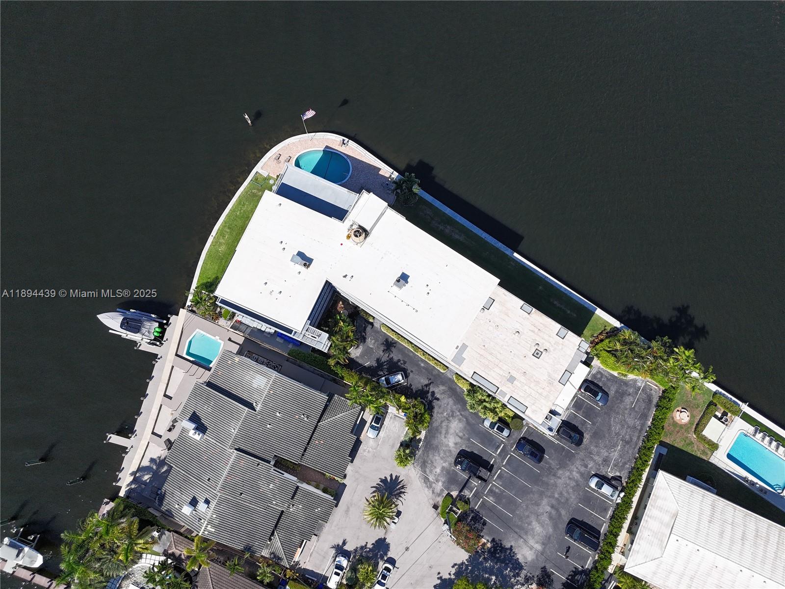 1201 South Riverside Drive, Unit 301 Pompano Beach, FL 33062 - Photo 20 of 24 an aerial view of house with yard