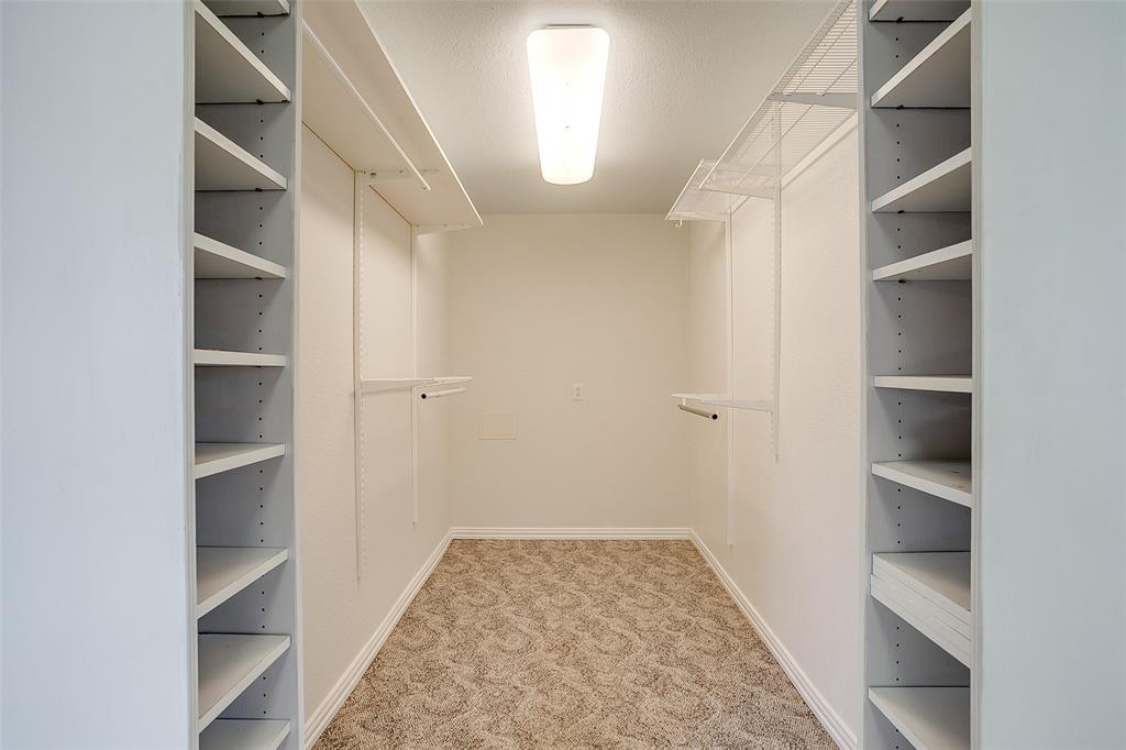 11484 Moran Road Azle, TX 76020 - Photo 20 of 40 Spacious closet with light colored carpet