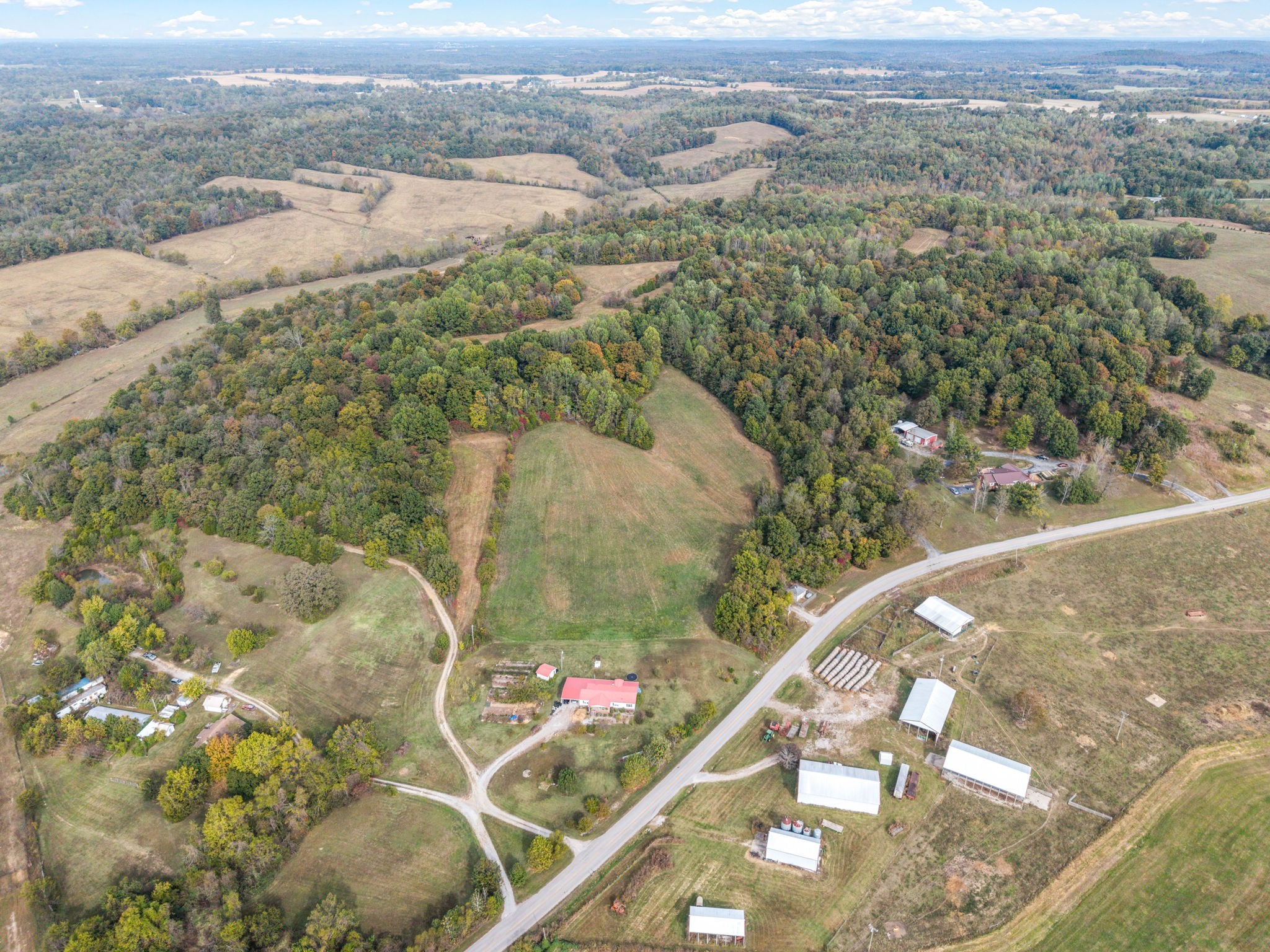 0 Antioch Road Hopkinsville, KY 42240 - Photo 16 of 17 an aerial view of a houses with a yard