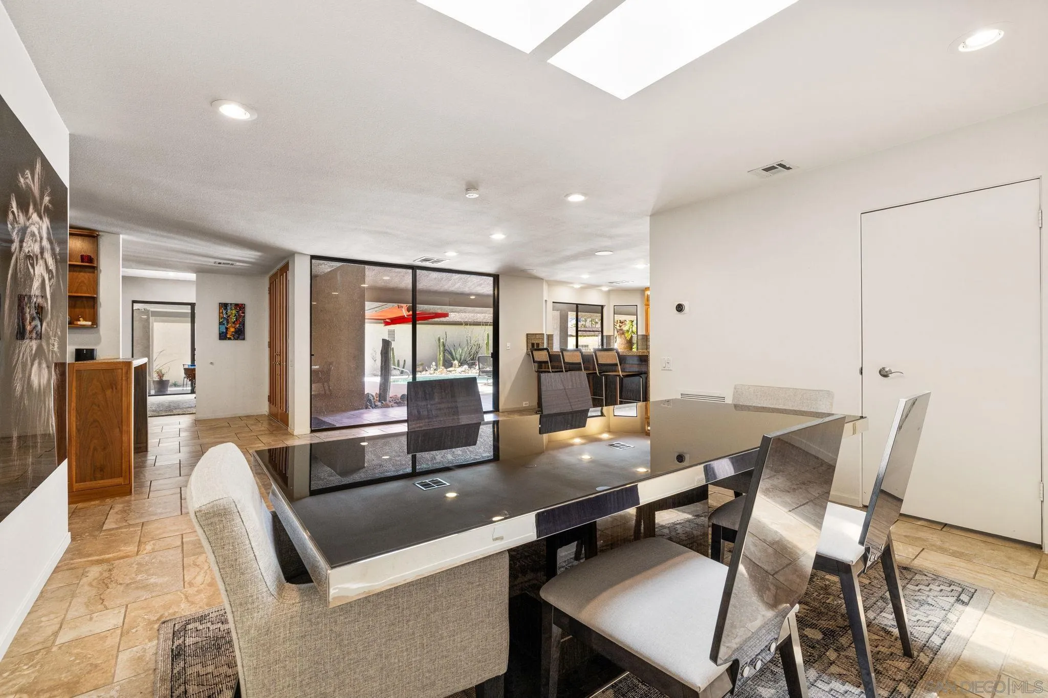 142 Yale Drive Rancho Mirage, CA 92270 - Photo 35 of 72 a view of a dining room with furniture