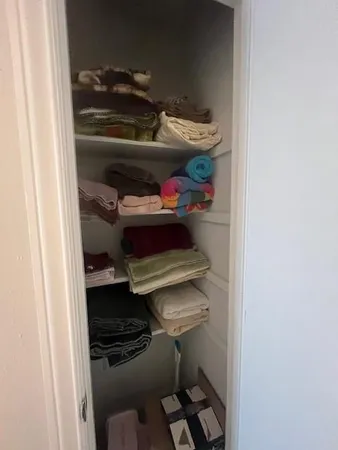 a room with storage and utility