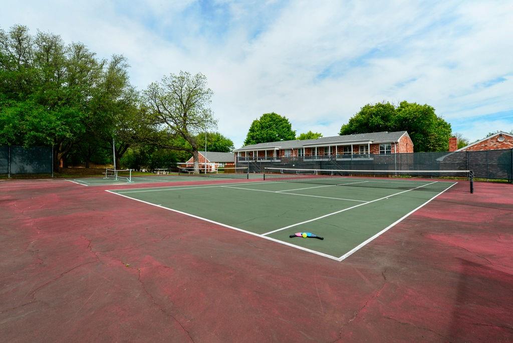 933 Roaring Springs Road Fort Worth, TX 76114 - Photo 21 of 25 a view of an outdoor space and tennis court