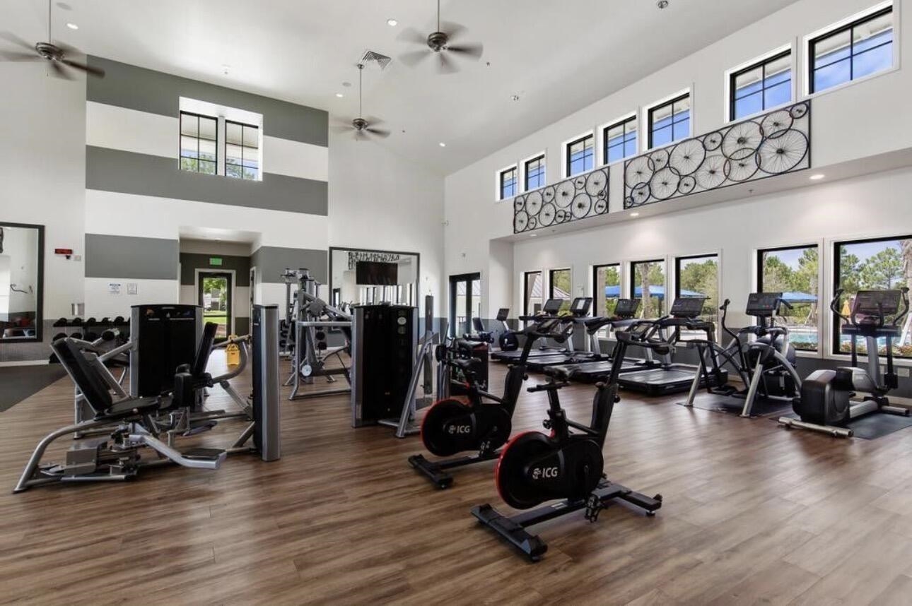 63 Quicksilver Way St. Augustine, FL 32092 - Photo 34 of 36 a view of a room with gym equipment