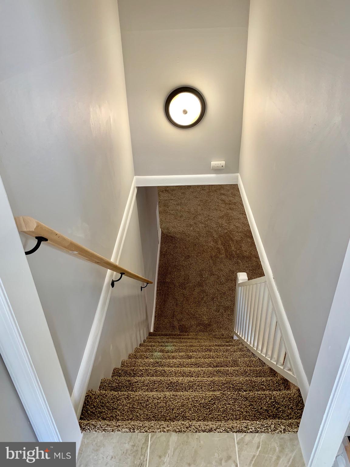 3708 Stoneybrook Road Randallstown, MD 21133 - Photo 29 of 47 Stairs towards to the basement