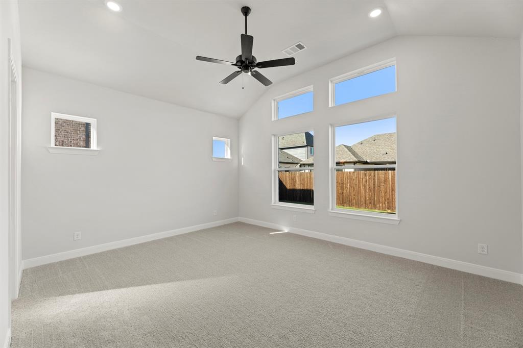 912 Firewood Way Anna, TX 75409 - Photo 15 of 29 en empty room with windows and ceiling fan