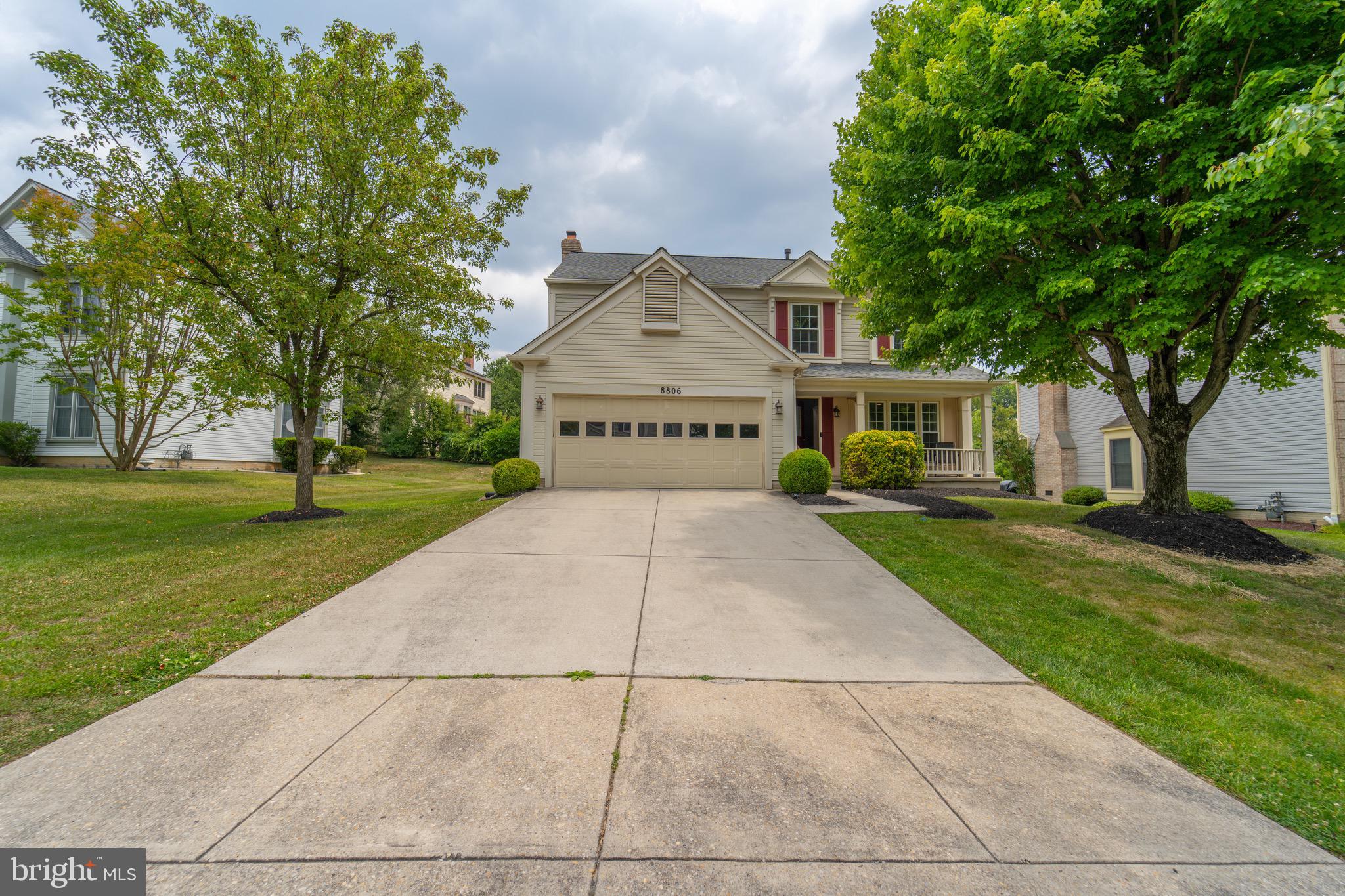 8806 Bovelder Drive Laurel, MD 20708 - Photo 2 of 37 Two car garage and driveway