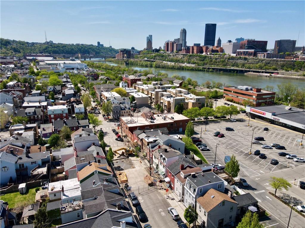 1923 Wharton Street Pittsburgh, PA 15203 - Photo 2 of 34 an aerial view of a city with lots of residential buildings