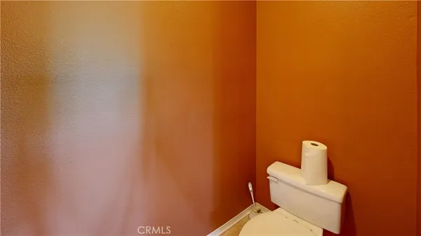 a small bathroom with a toilet