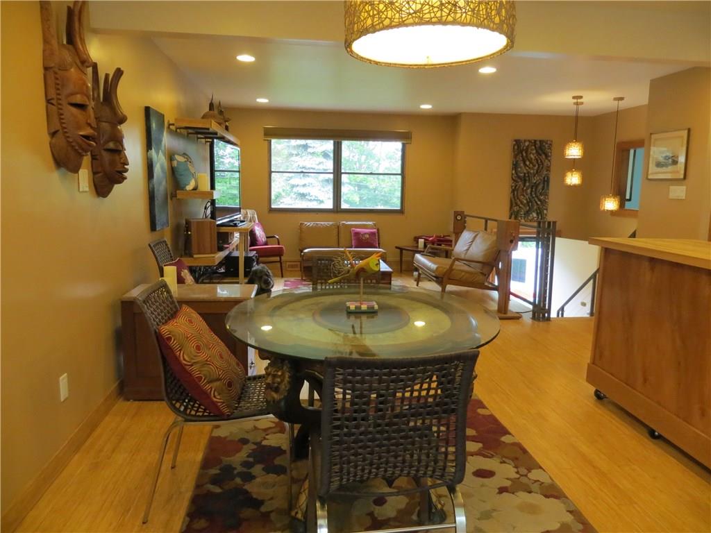 128 Upper Service Road Hookstown, PA 15050 - Photo 7 of 19 Open Floor Plan. Recessed and Pendant Lighting gives a warm glow to the Quality Bamboo Flooring.