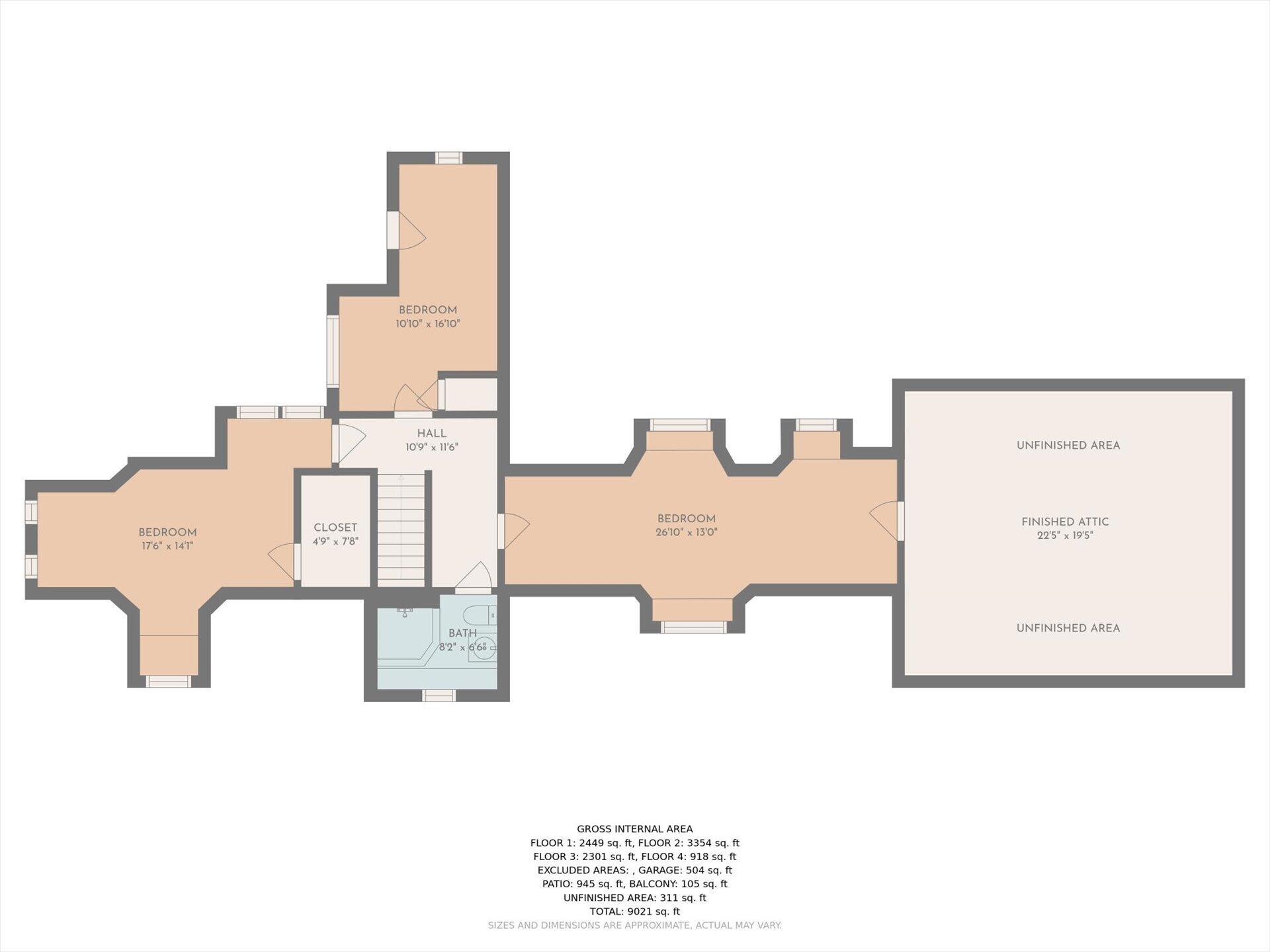 15 Cardinal Road Southeast Roanoke, VA 24014 - Photo 12 of 95 a picture of a floor plan