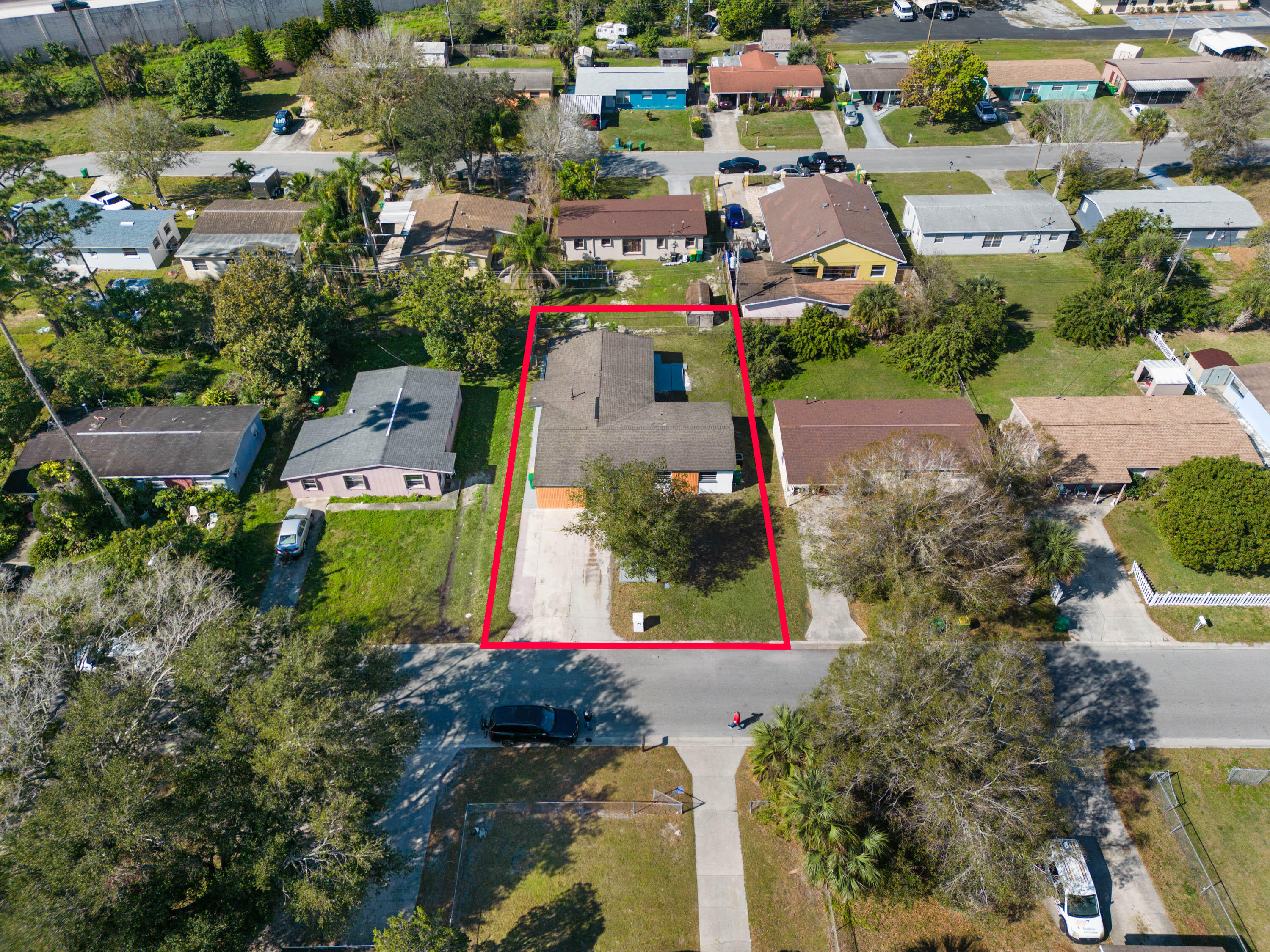 515 A Lane Cocoa, FL 32926 - Photo 31 of 31 an aerial view of multiple house