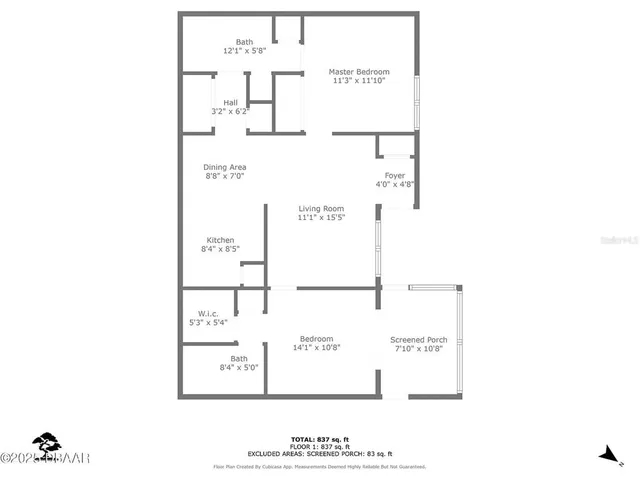 $1,600 | 1600 Big Tree Road, Unit H4, South Daytona, FL 32119