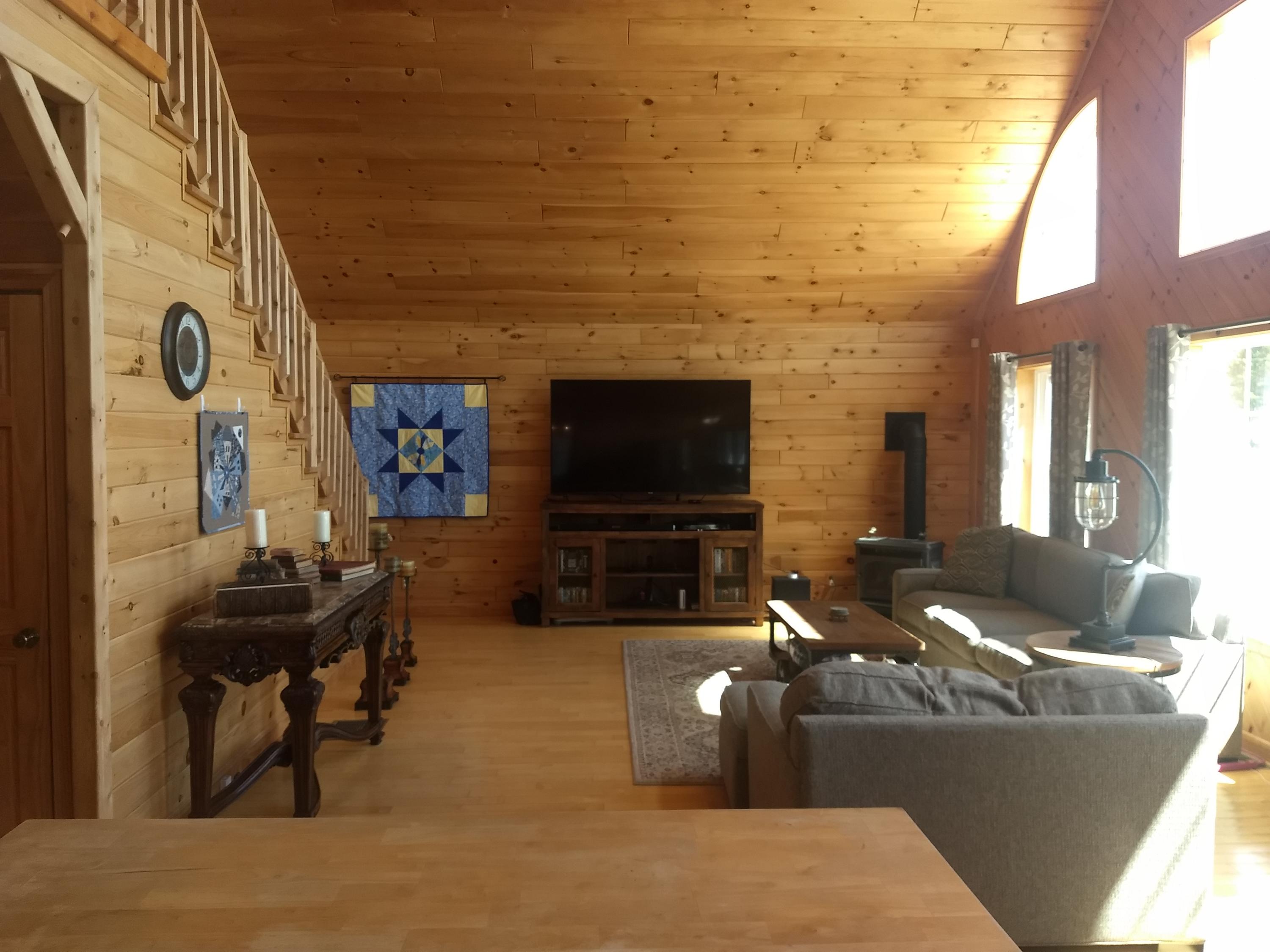 169 South Oakfield Road Linneus, ME 04730 - Photo 16 of 37 View from Kitchen to Great Room