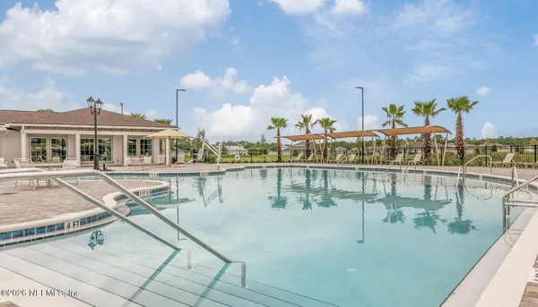 a view of a swimming pool