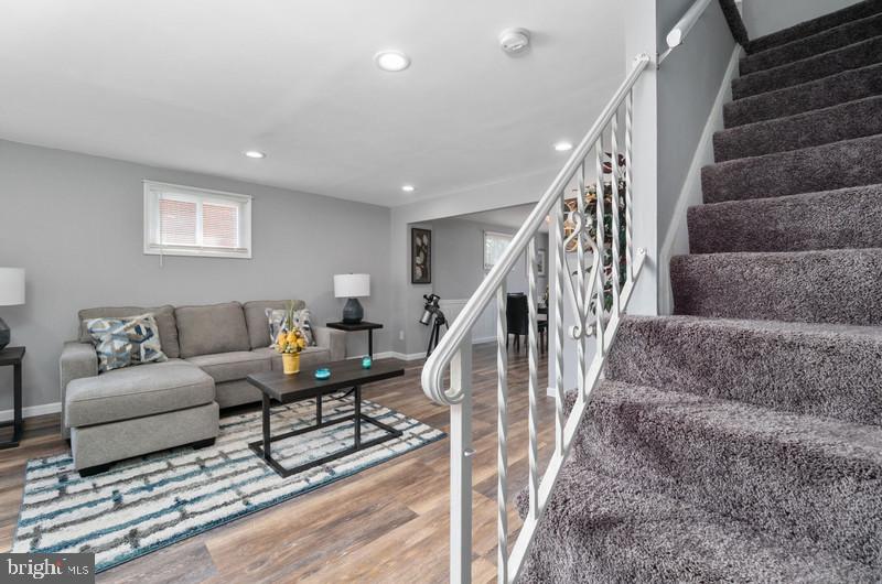 5460 Whitwood Road Baltimore, MD 21206 - Photo 22 of 37 Newly Carpeted Stairs