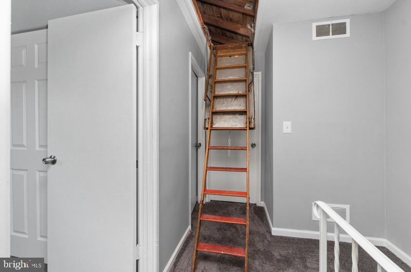 5460 Whitwood Road Baltimore, MD 21206 - Photo 36 of 37 Pull Down Stairs to Attic Storage
