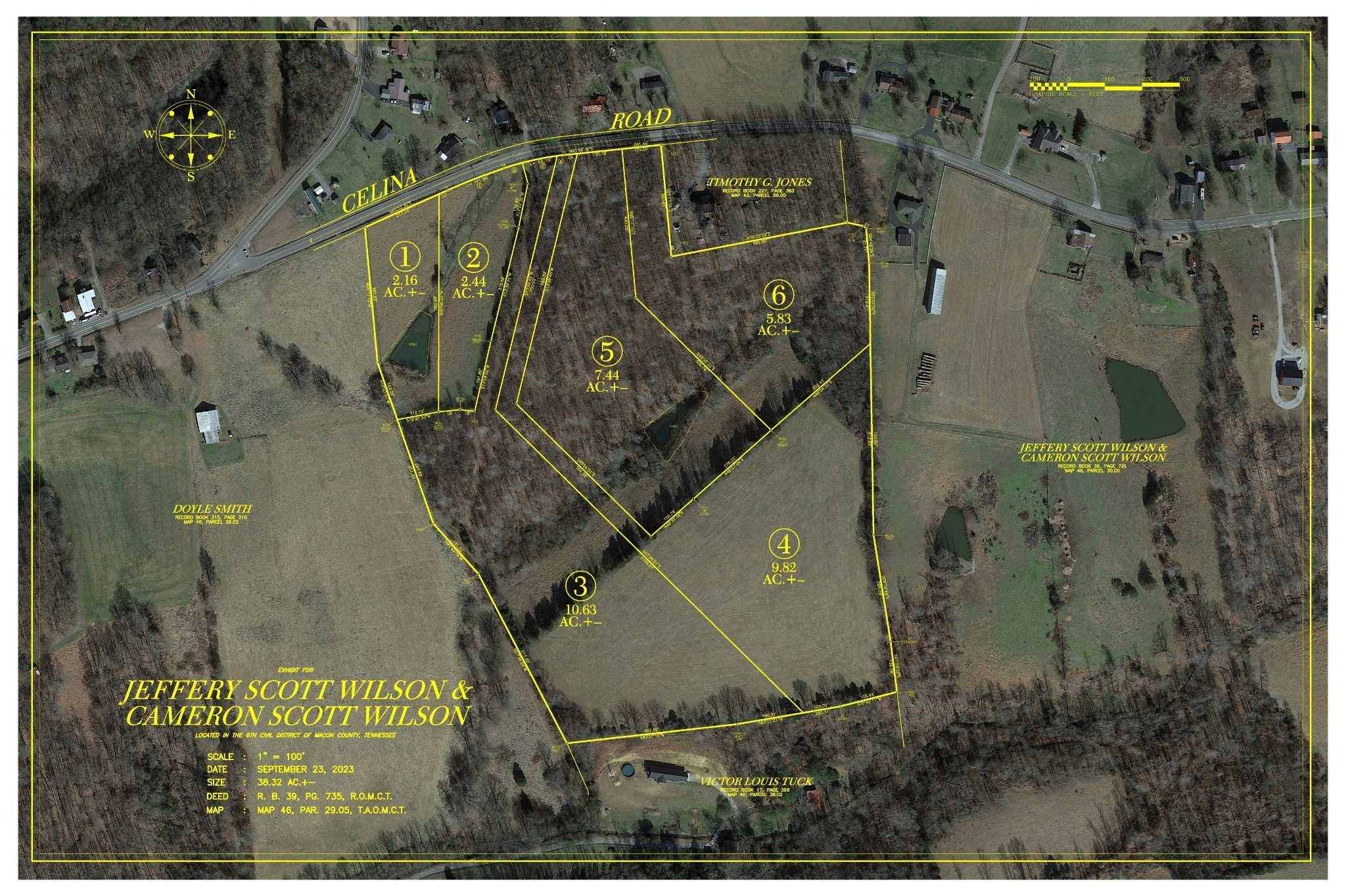 an aerial view of a residential houses with outdoor space