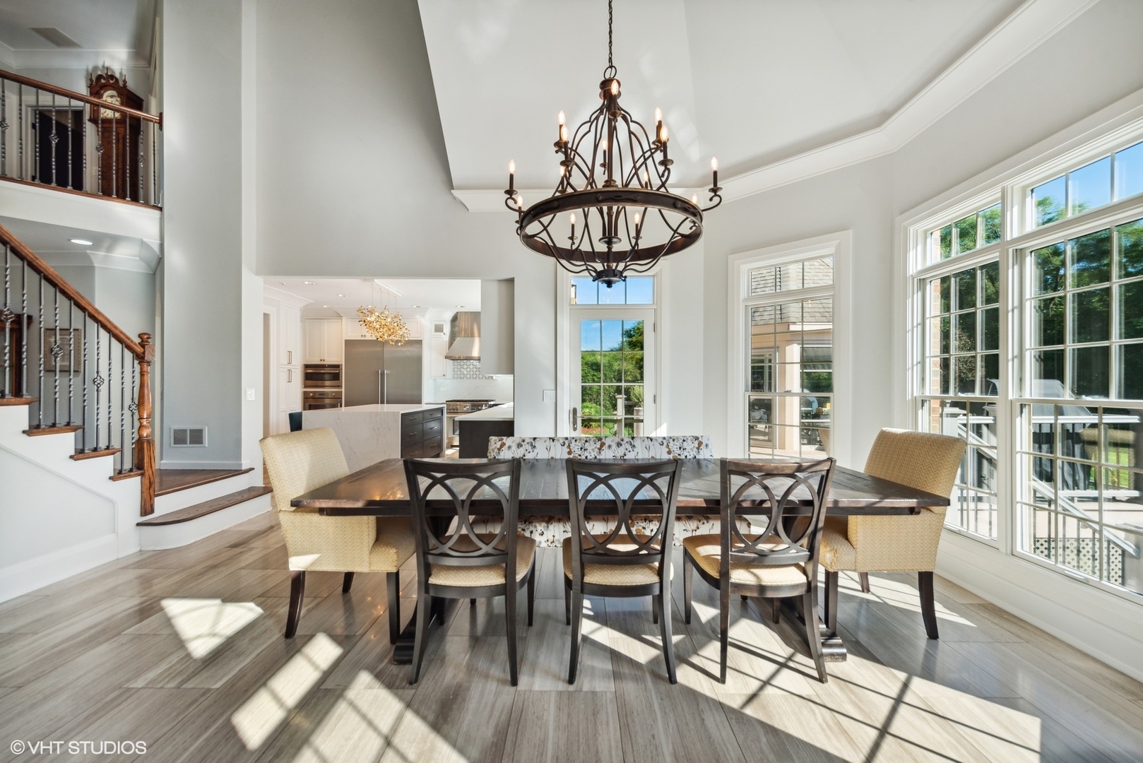 675 Old Barrington Road North Barrington, IL 60010 - Photo 13 of 73 a view of a dining room with furniture window and wooden floor