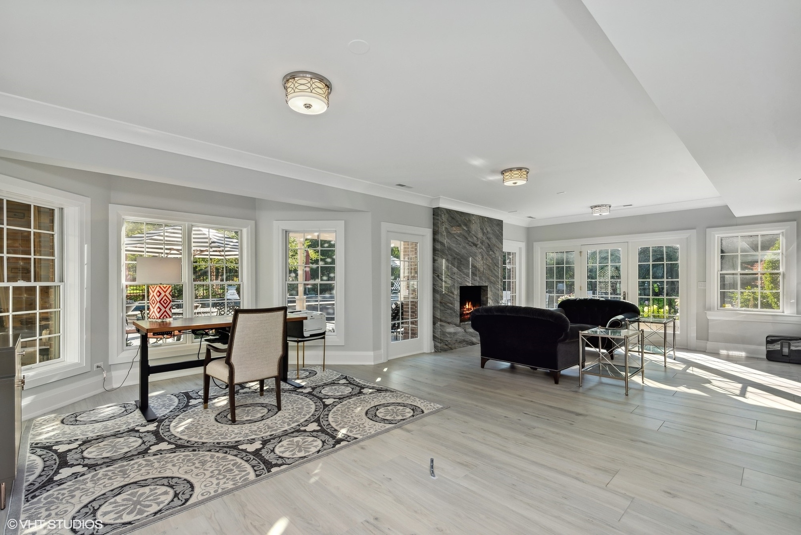 675 Old Barrington Road North Barrington, IL 60010 - Photo 37 of 73 a living room with furniture and wooden floor