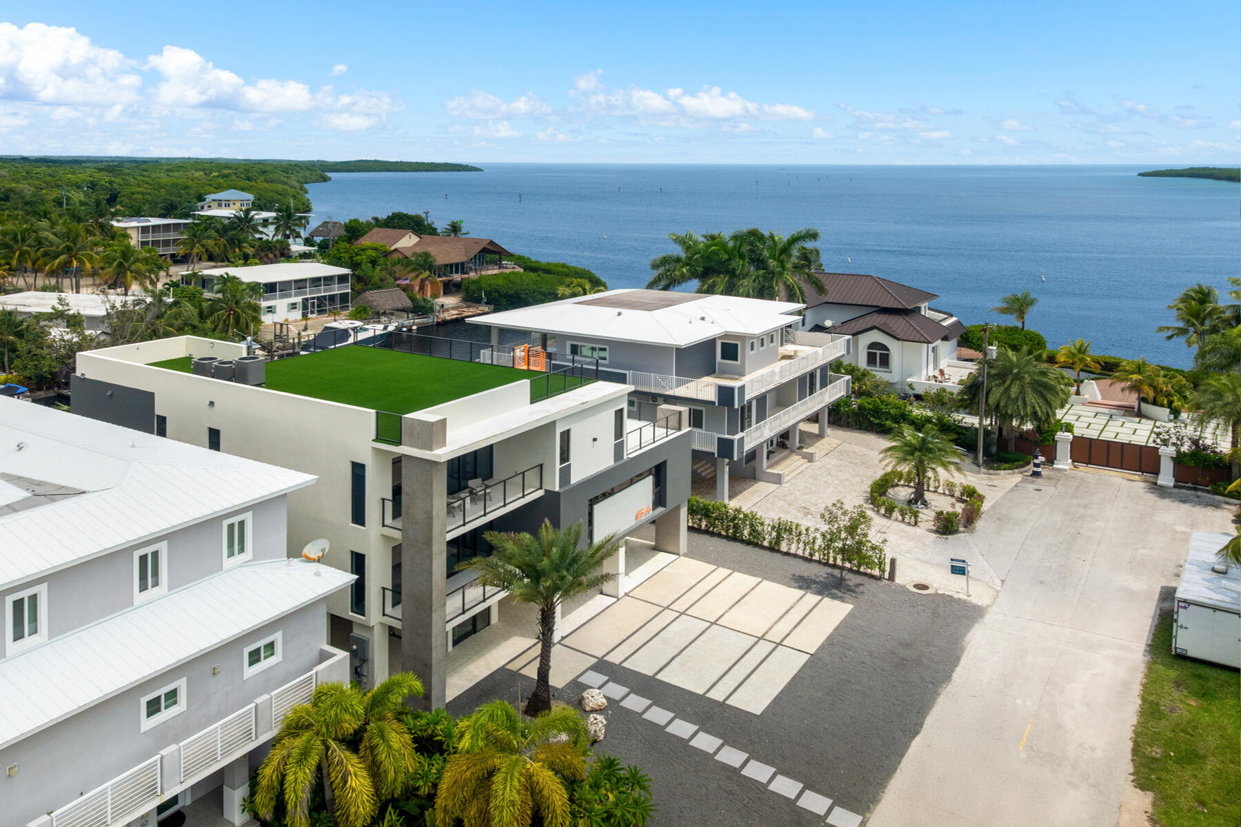 64 Andros Road Key Largo, FL 33037 - Photo 5 of 62 2nd view to ocean from the west