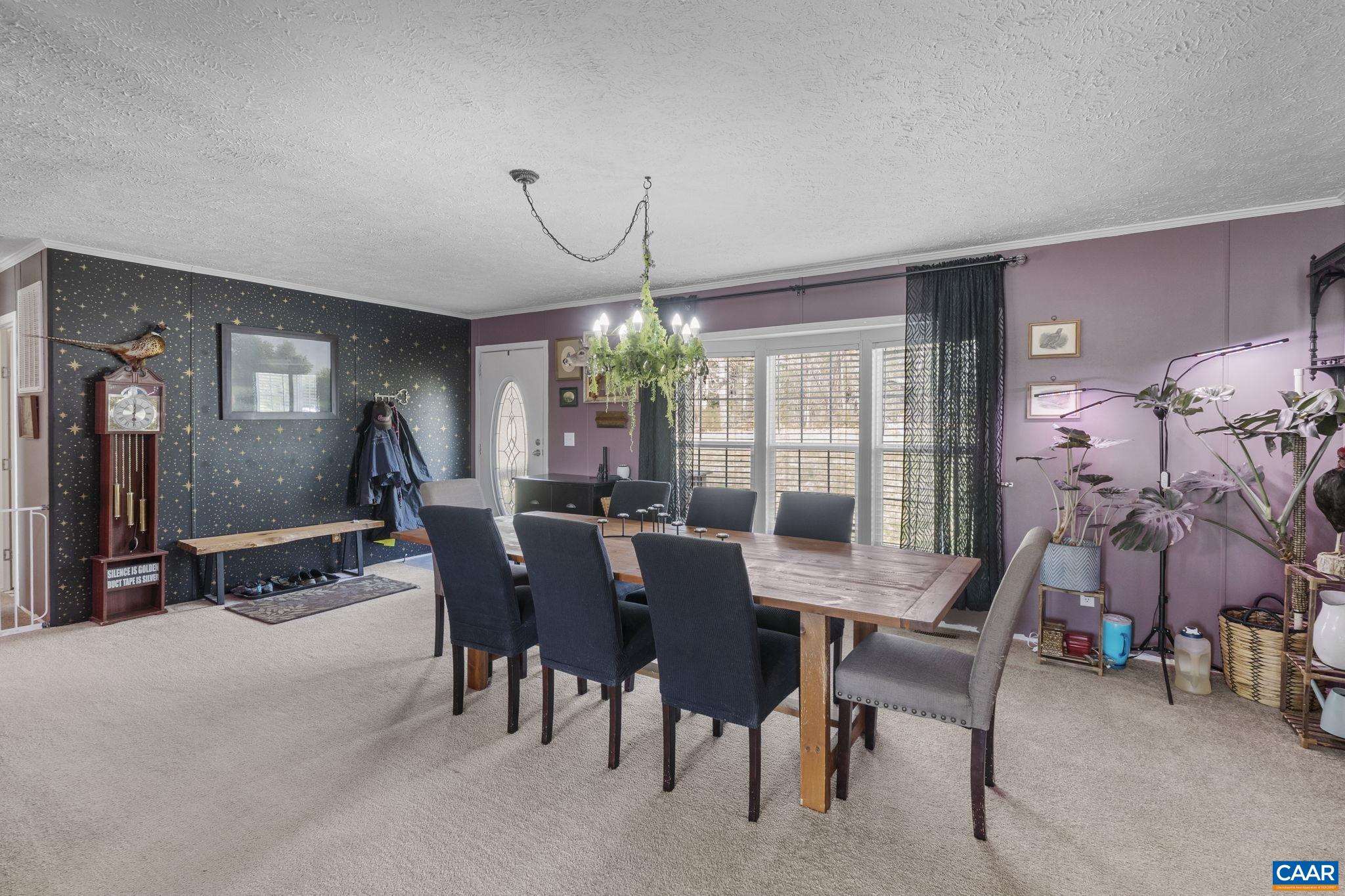 1173 Aylor Road Madison, VA 22727 - Photo 6 of 44 a view of a dining room with furniture window and outside view