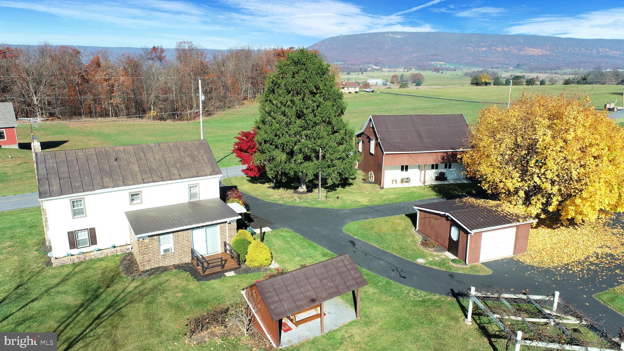231 Mohawk Road Newville, PA 17241 - Photo 54 of 72 an aerial view of a house with garden space and ocean view