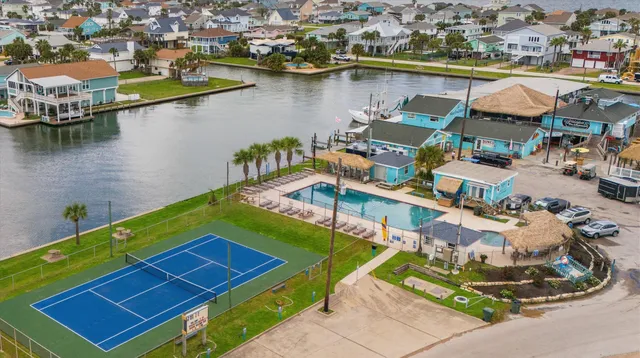 a view of houses with outdoor space