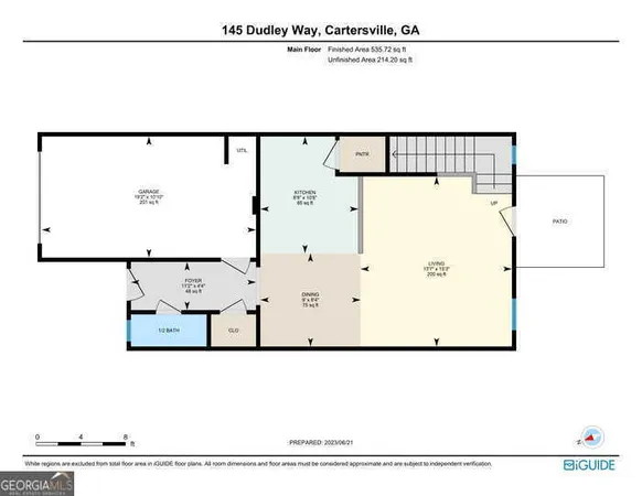 $1,625 | 145 Dudley Way, Cartersville, GA 30120