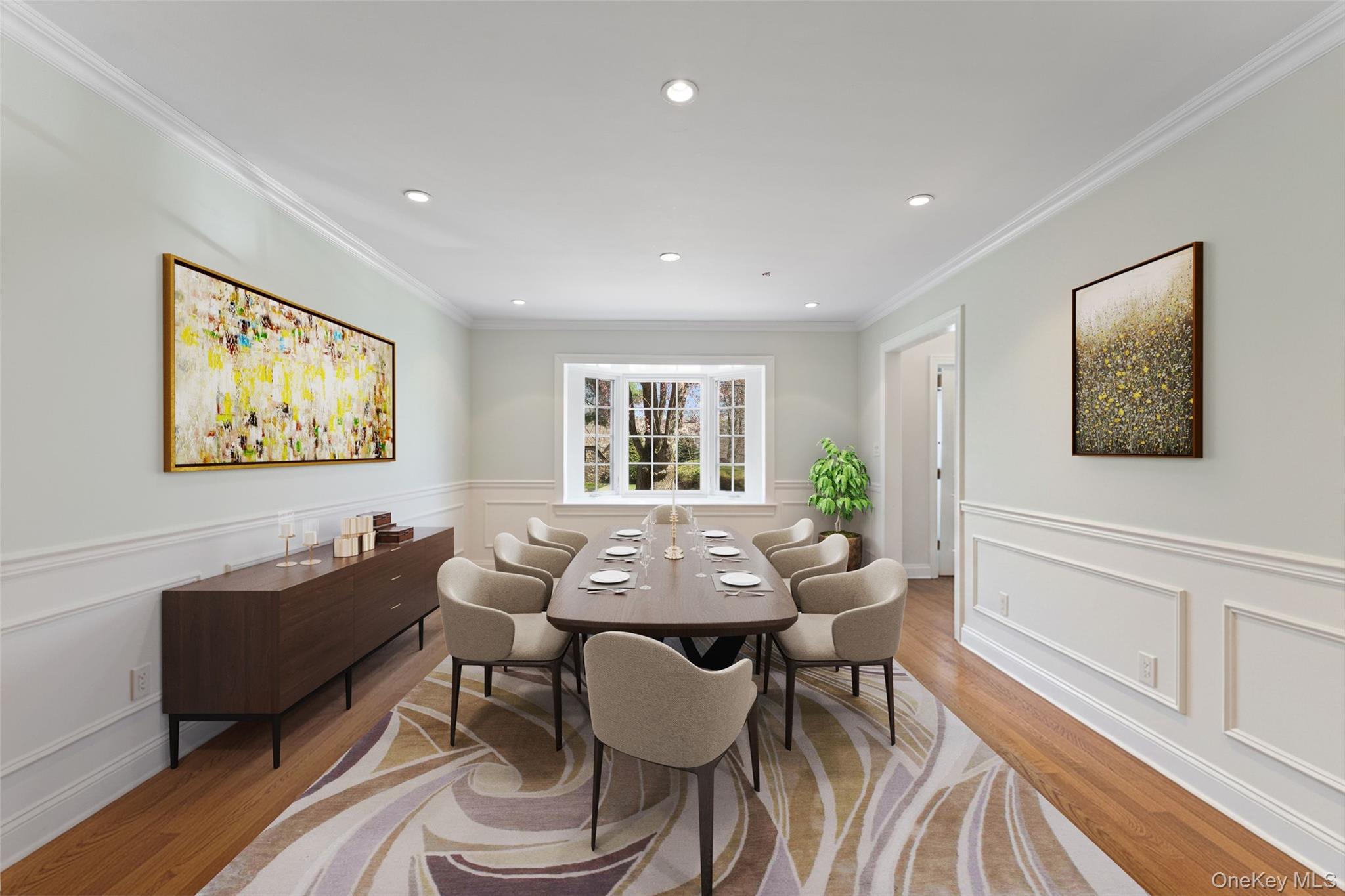 30 Corell Road Scarsdale, NY 10583 - Photo 14 of 32 Dining room (virtually staged, currently used as a playroom by seller)