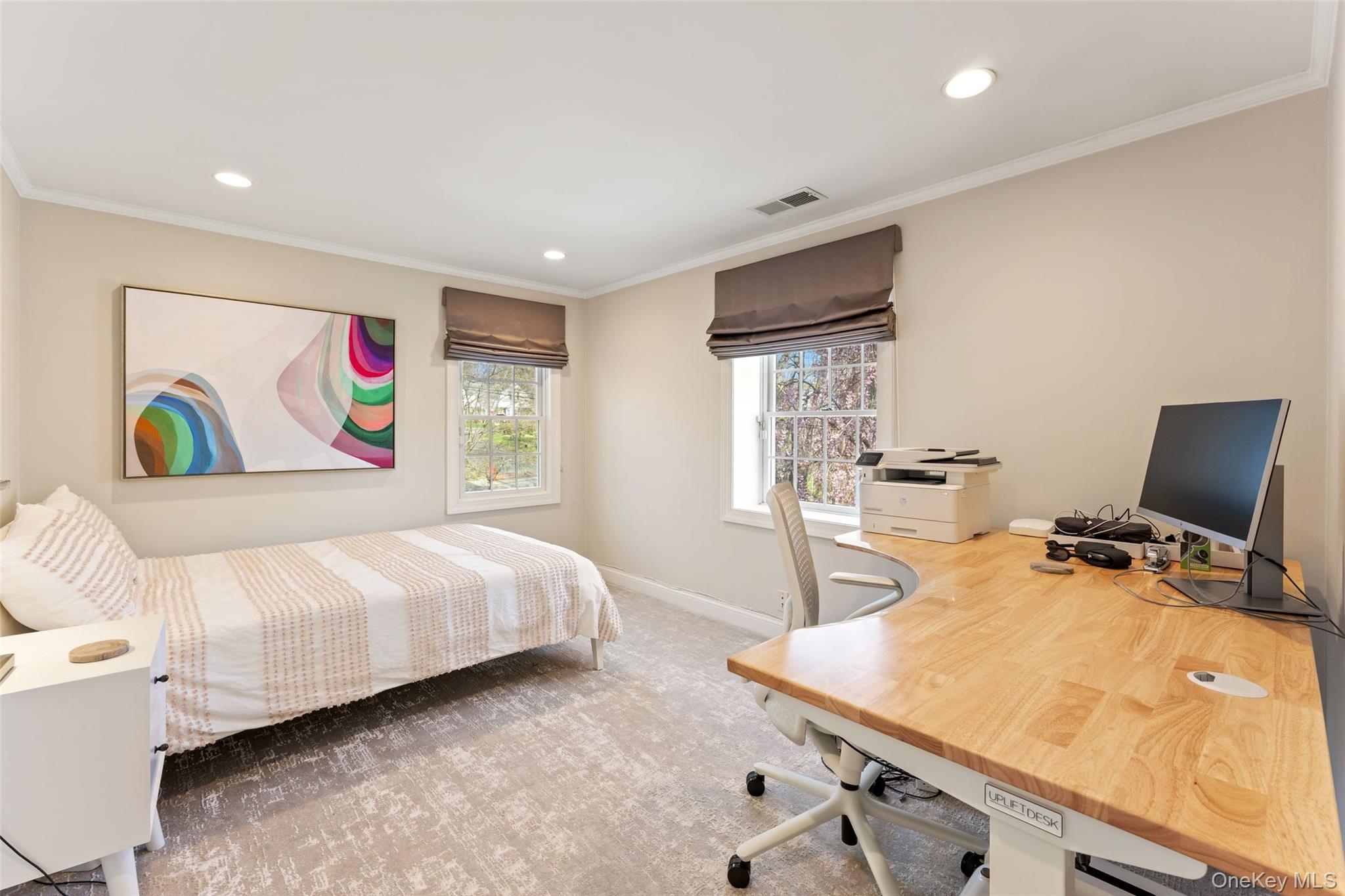 30 Corell Road Scarsdale, NY 10583 - Photo 19 of 32 Bright and versatile bedroom with ample space for work-from-home needs or everyday living.