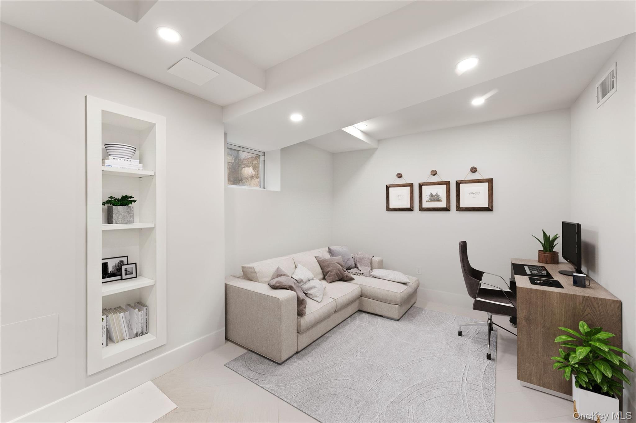 30 Corell Road Scarsdale, NY 10583 - Photo 24 of 32 Alternate view of lower level (virtually staged) (great space for potential home office).