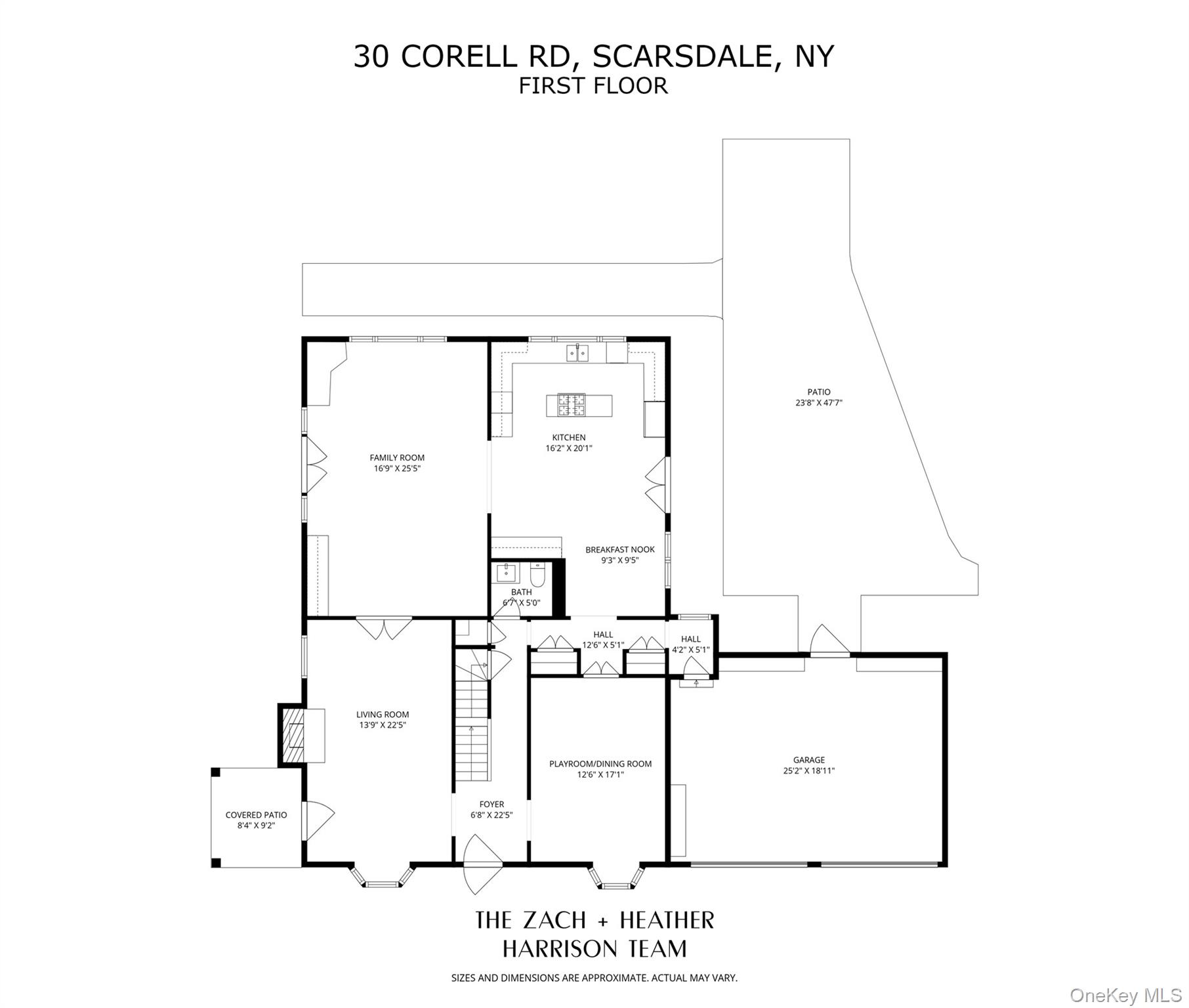 30 Corell Road Scarsdale, NY 10583 - Photo 30 of 32 Floor Plan - 1st Floor