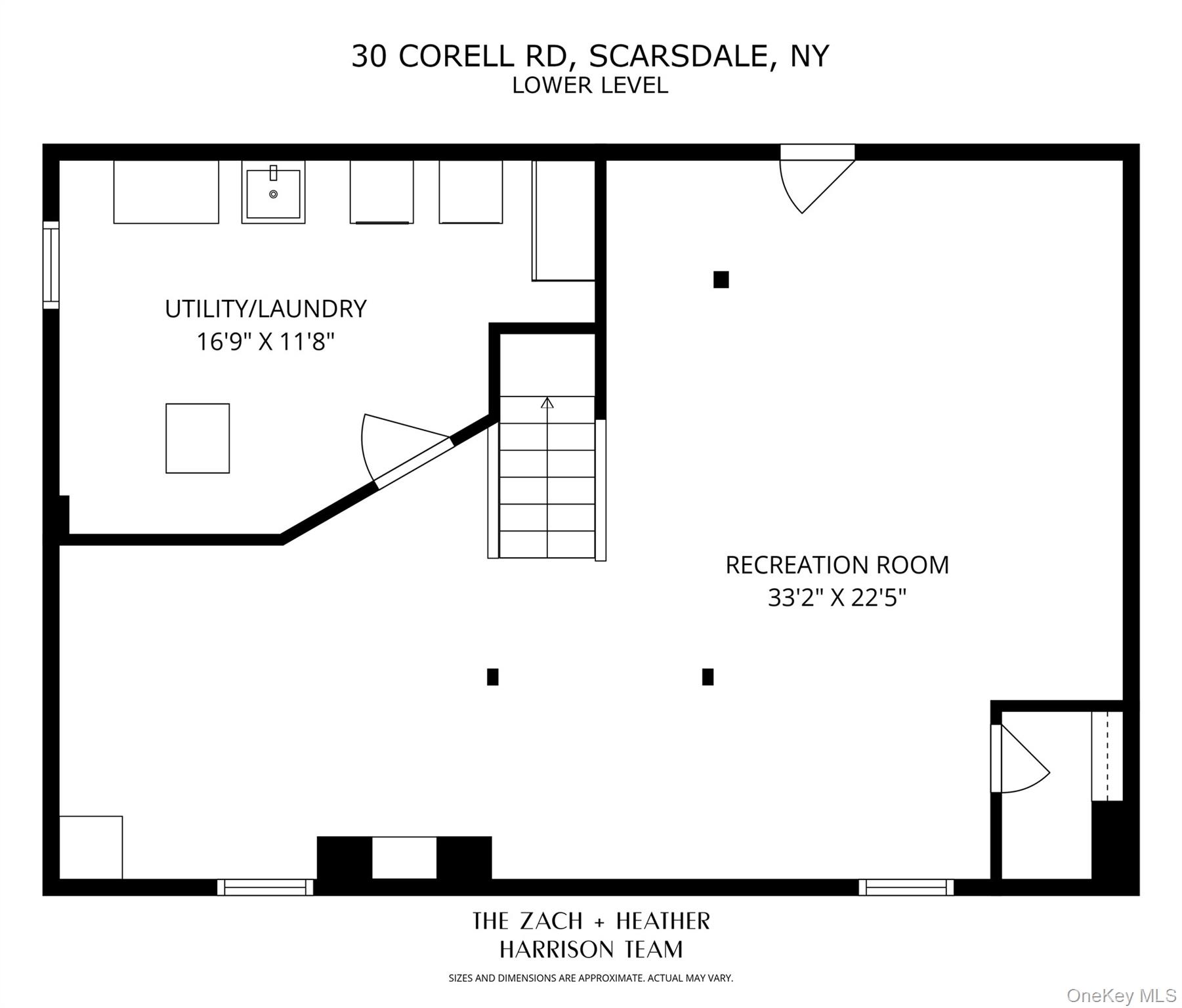 30 Corell Road Scarsdale, NY 10583 - Photo 32 of 32 Floor Plan - Lower Level