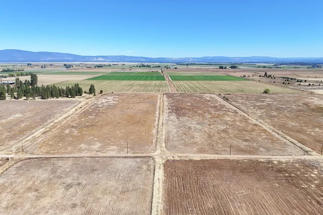 a view of a lake with outside space