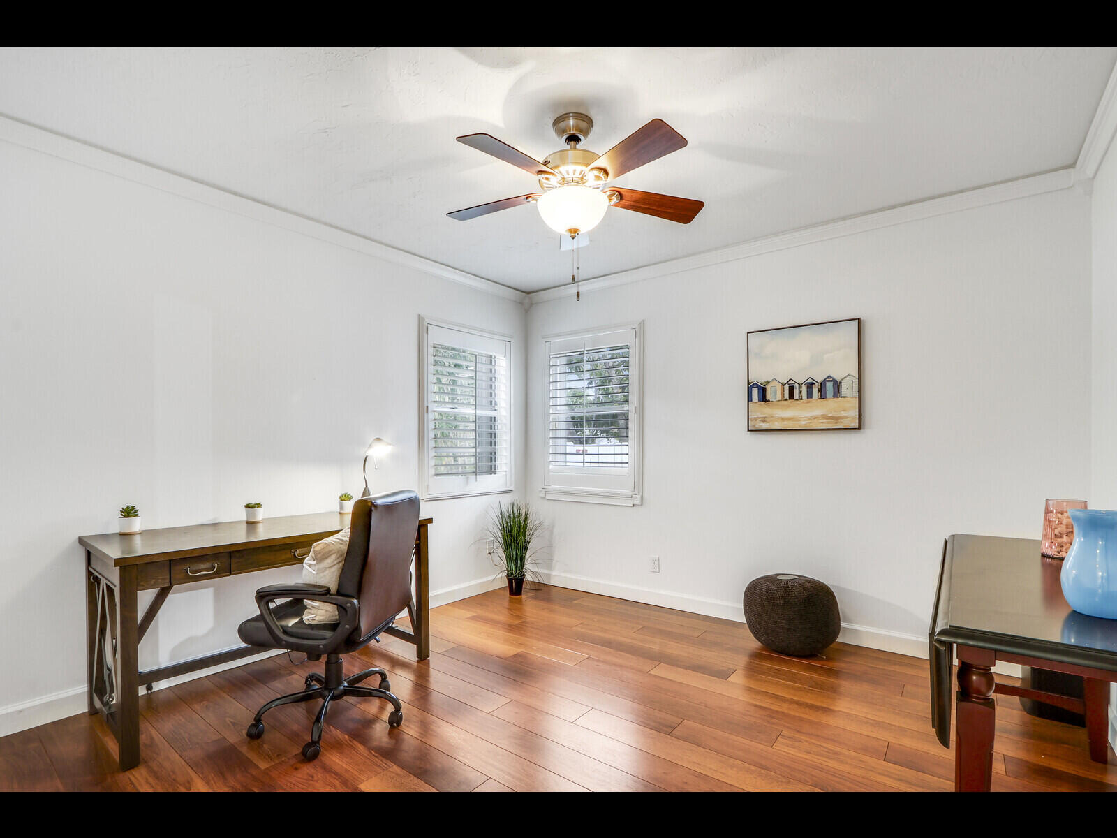 609 Oak Terrace Jupiter, FL 33458 - Photo 16 of 28 a view of a workspace with furniture and a window
