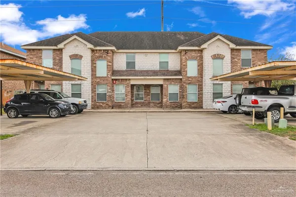 a car parked in front of a house