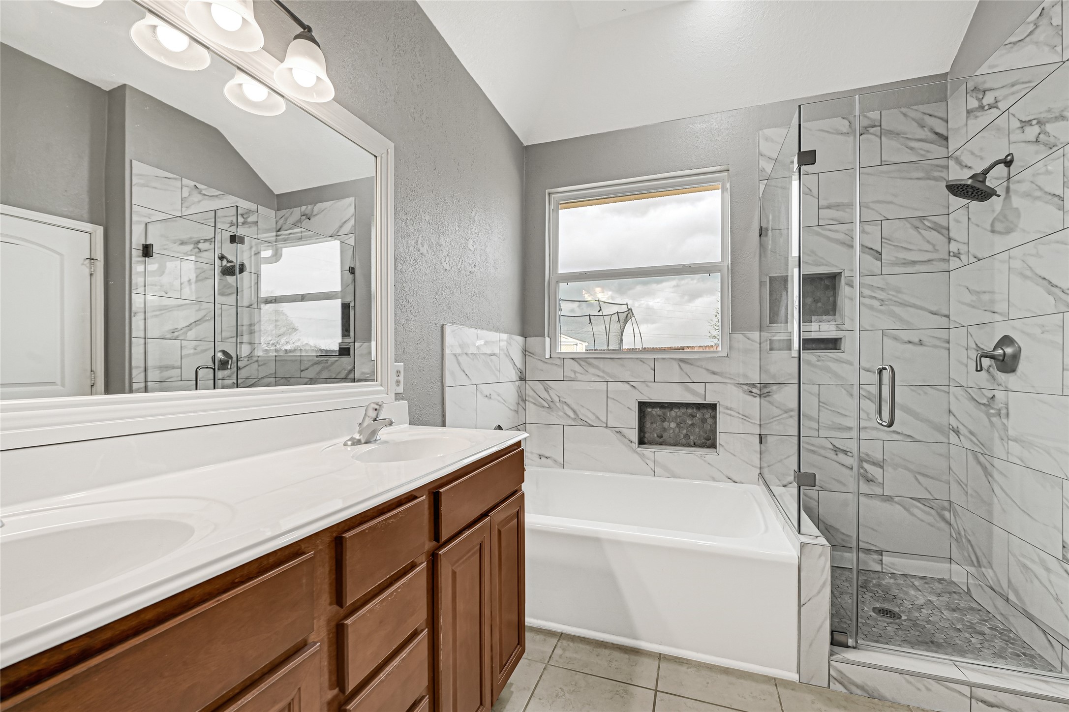 12 Blisten Spring Lane Manvel, TX 77578 - Photo 16 of 29 Restroom recently updated with new stand up shower