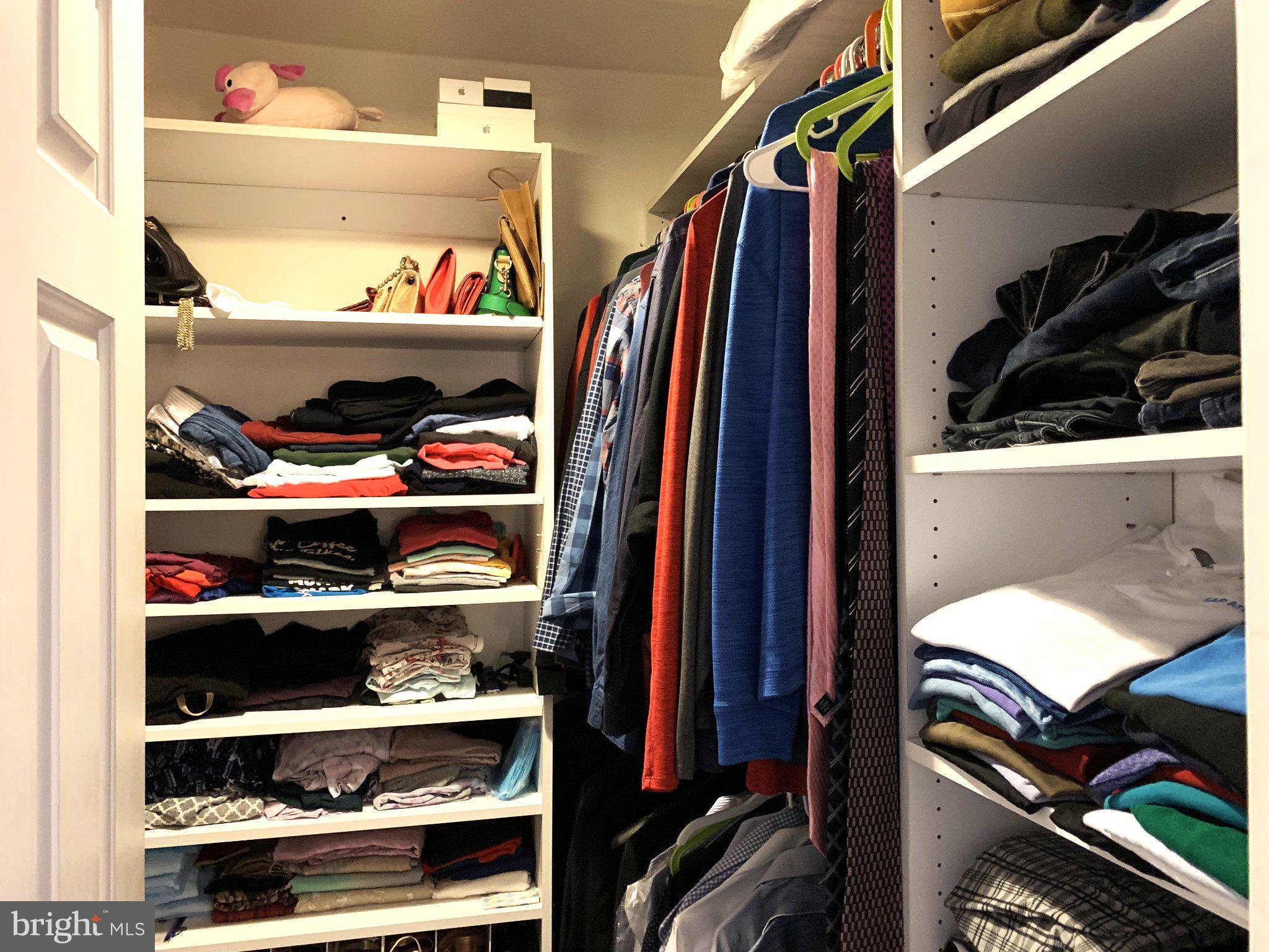 11 Cabot Drive Chesterbrook, PA 19087 - Photo 19 of 35 Organized closet with vibrant attire.