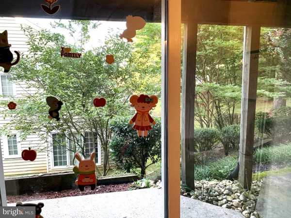a view of a from a room