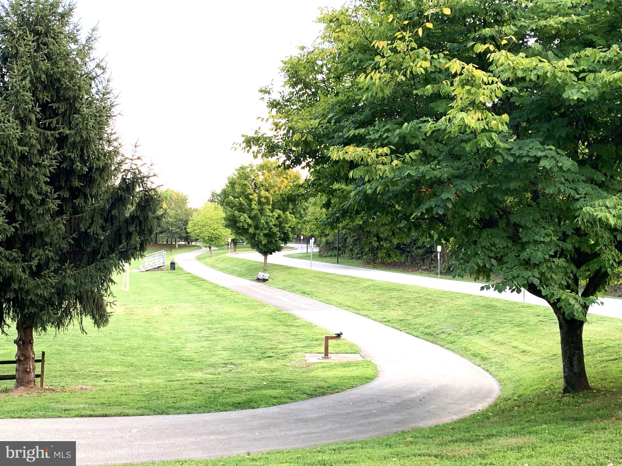 11 Cabot Drive Chesterbrook, PA 19087 - Photo 33 of 35 Winding path through lush greenery to Wilson Park.