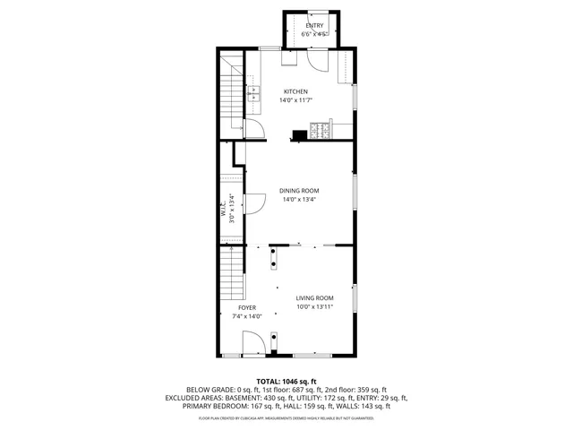 a picture of a floor plan