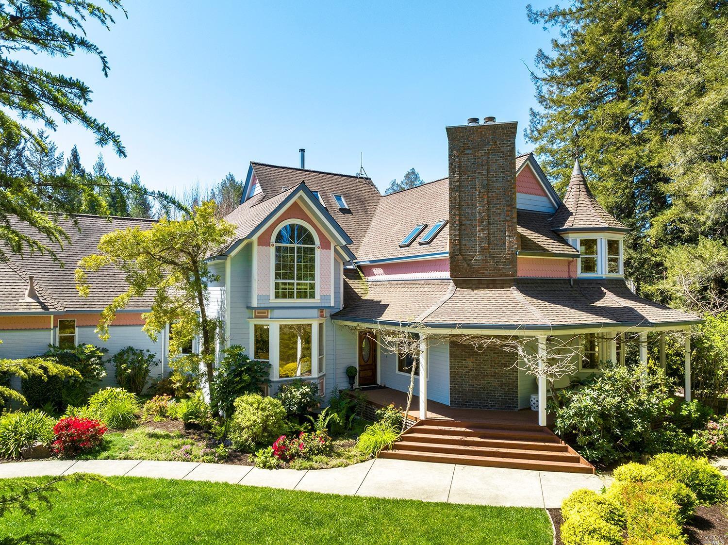 1900 Green Hill Road Sebastopol, CA 95472 - Photo 1 of 1 a front view of a house with a yard