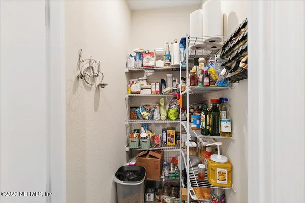 a room with storage and utility
