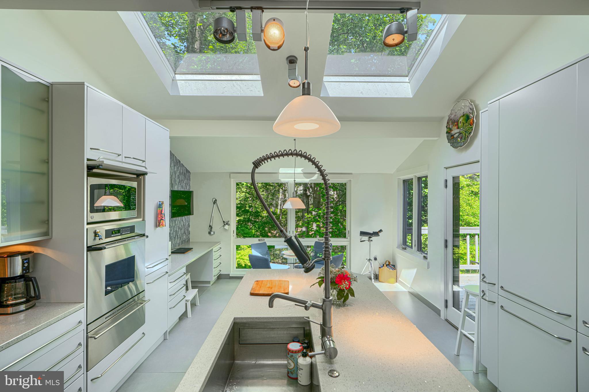 2504 Stone Mill Road Baltimore, MD 21208 - Photo 33 of 123 Gourmet kitchen with Wolf gas stove w/induction