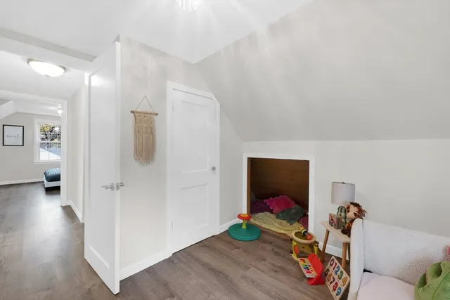 wooden floor in a room