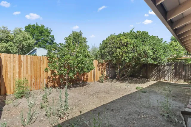 a view of a house with a patio