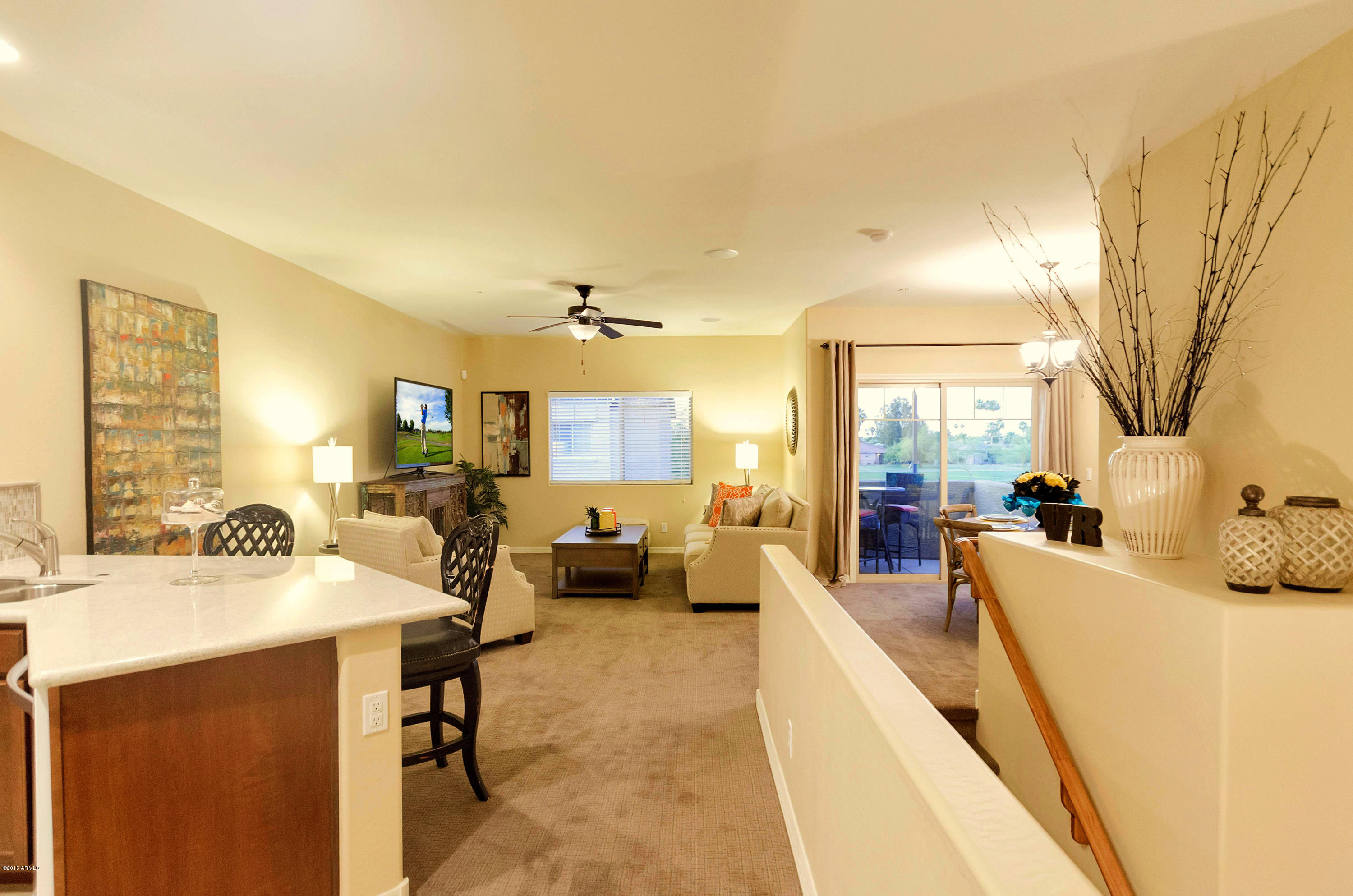 7726 East Baseline Road, Unit 225 Mesa, AZ 85209 - Photo 19 of 27 LR from hall