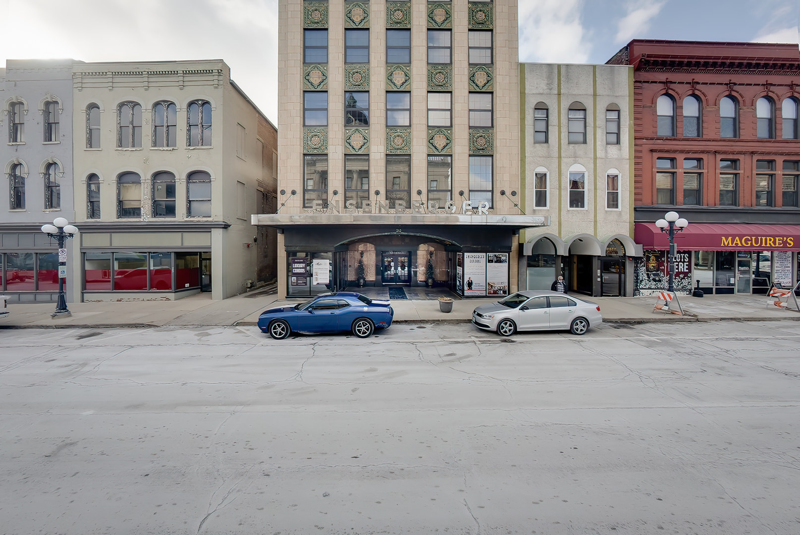 212 North Center Street, Unit 301 Bloomington, IL 61701 - Photo 39 of 39 a view of a street with cars